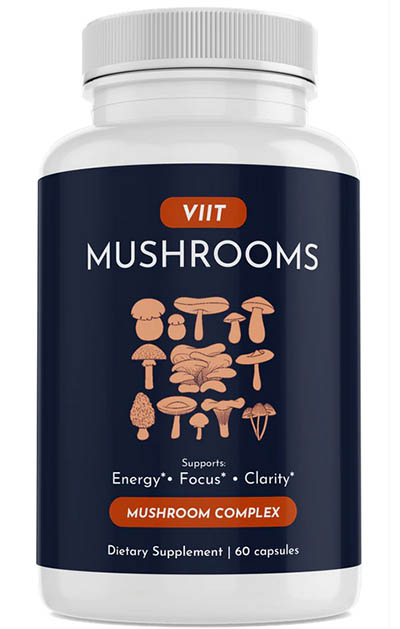 VIIT Mushroom complex best mushroom supplement